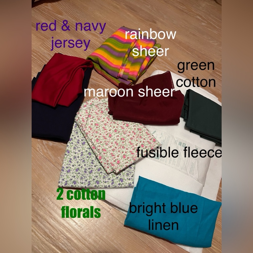 sewing fabric lot